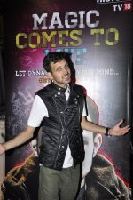 Dynamo magician at History 18 press meet in ITC Parel, Mumbai on 21st March 2014